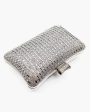 Lined Square Stone Sparkling Evening Bag For Sale