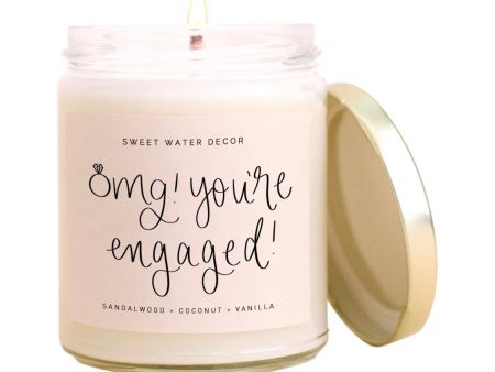 OMG! You re Engaged! Soy Candle Hot on Sale