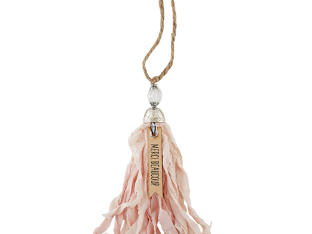 Blush Merci Beaucoup Tassel Tag Online Hot Sale