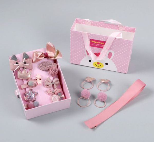 Little Princess Hair Clip Gift Box Set Sale