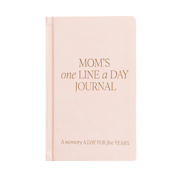 Mom s One Line A Day Leather Journal Online Sale