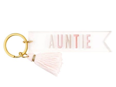 Auntie Acrylic Keychain Online Hot Sale