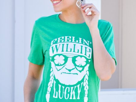 Feeling Willie Lucky T-Shirt Cheap