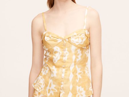 Paper Fleur Button Front Tank Online Sale