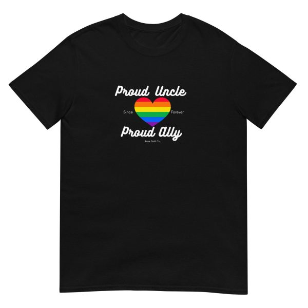 Proud Uncle Ally Pride Short-Sleeve Unisex T-Shirt on Sale