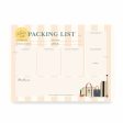 Traveler s Packing List Notepad Online Sale