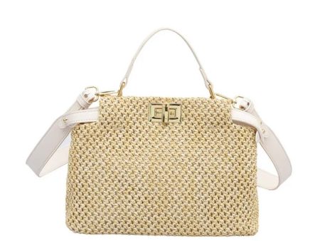 The Gustavia Buckle Straw Bag Online Sale