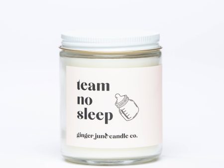 Team No Sleep Soy Candle For Discount