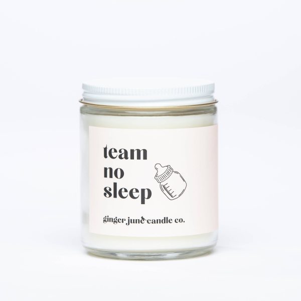 Team No Sleep Soy Candle For Discount