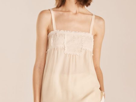 Lace Patch Camisole Online now