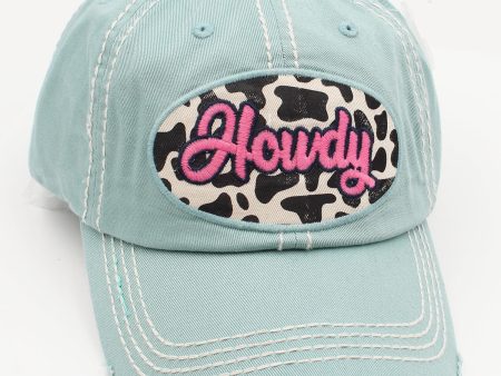 Howdy  Vintage Ball Cap For Cheap