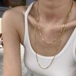 Simple Layered Gold Necklace Hot on Sale