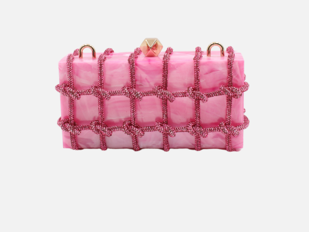 Pretty in Pink Rectangle Clutch Fashion