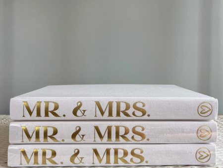 Mr. & Mrs. Wedding Guest Coffee Table Book Supply