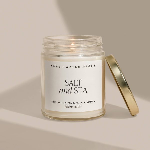 Salt & Sea Soy Candle Supply