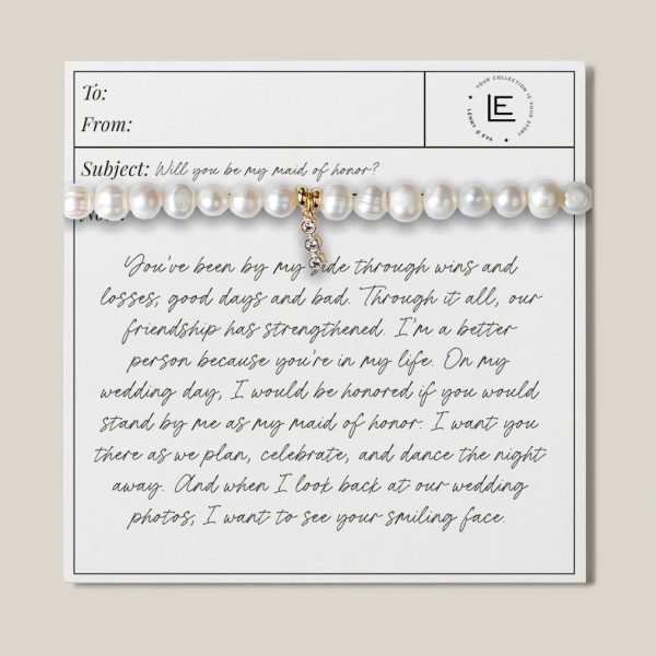 For Her Maid of Honor Bracelet Online now