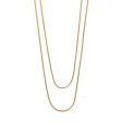 Simple Layered Gold Necklace Hot on Sale