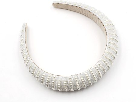 Pearl Jeweled Headband Cheap