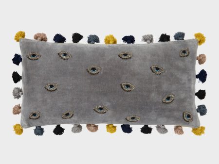 Evil Eye Luxe Pillow Online Hot Sale