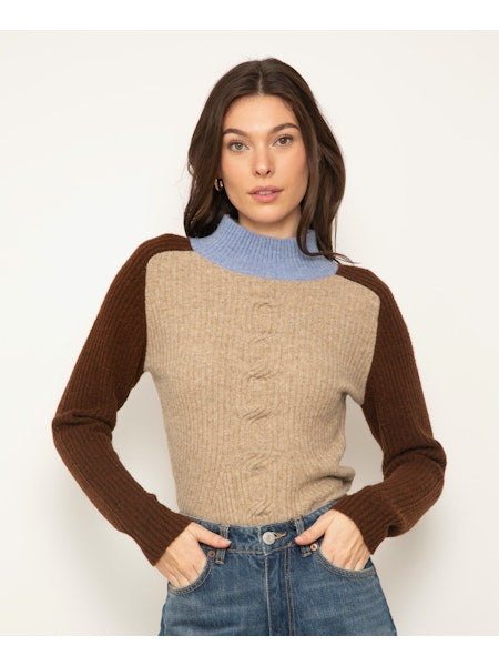 Deacon Turtleneck Cable Sweater Online Sale