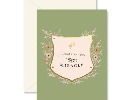 Tiny Miracle Baby Greeting Card Online Hot Sale