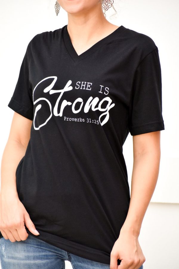 She Is Strong Tee For Sale