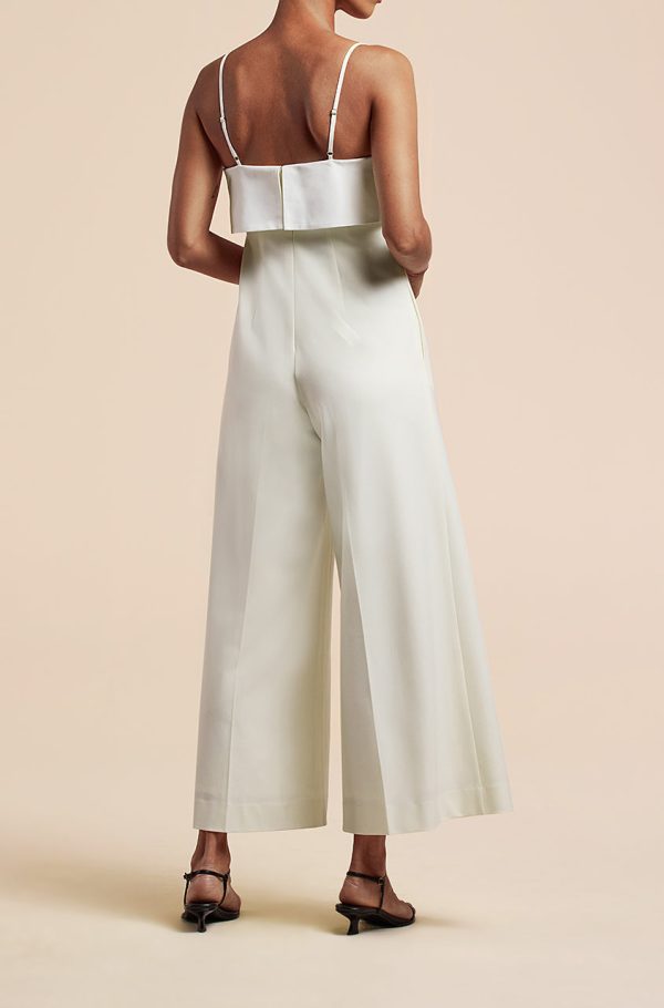 Tuxedo Wide Leg Jumpsuit Online now