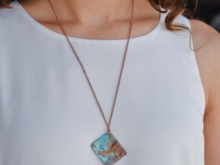 Charla s Copper Necklace Online Sale