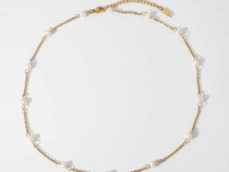 Simple Pearl Necklace Online Sale