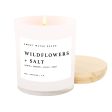 Wildflowers & Salt Soy Candle For Cheap