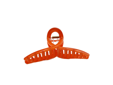 Orange Hair Clip Fashion