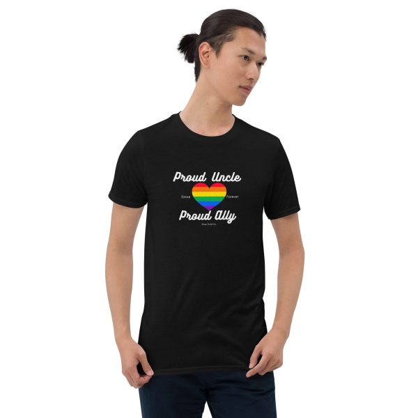 Proud Uncle Ally Pride Short-Sleeve Unisex T-Shirt on Sale