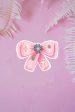 Pink Rhinestone Bow Vinyl Sticker For Cheap