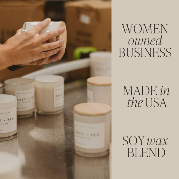 Sandalwood Rose Soy Candle on Sale