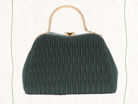 Serpentine Elegant Green Bag Discount