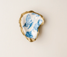 Butterfly Peony Oyster Jewelry Dish For Cheap