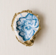 Peony Bloom Oyster Jewelry Dish Fashion