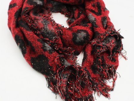 Leopard Print Large Scarf Shawl Online now