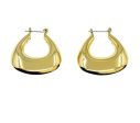 The Trapeze CV Gold Hoop Earings Online Hot Sale