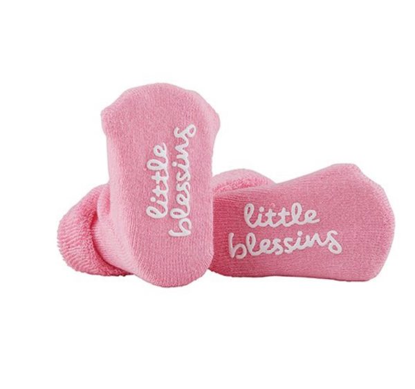 Little Blessing Pink Socks on Sale