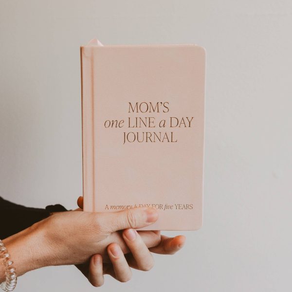 Mom s One Line A Day Leather Journal Online Sale