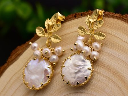 Belle Perle Baroque Dangle Earrings For Discount