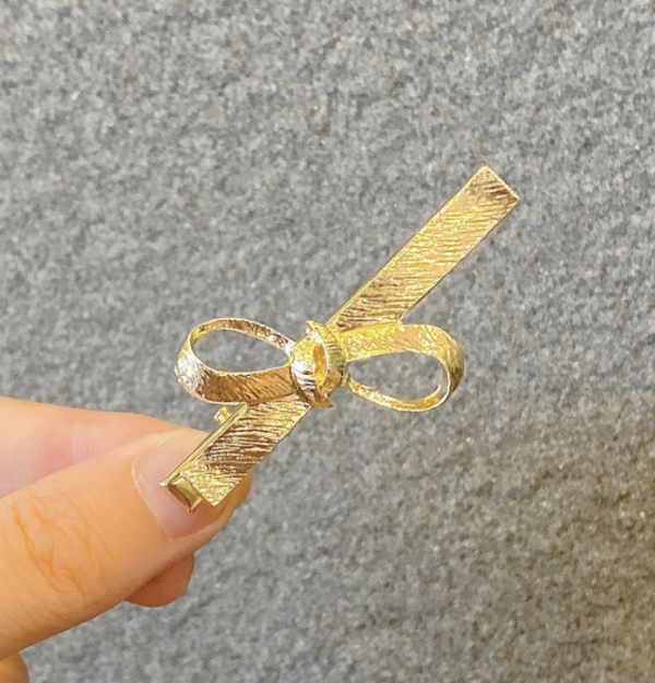 Gold Knot Hair Clip Online