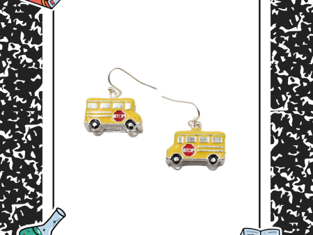 School Bus Earrings Cheap