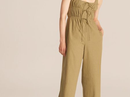 Full-Length Poplin Romper Supply