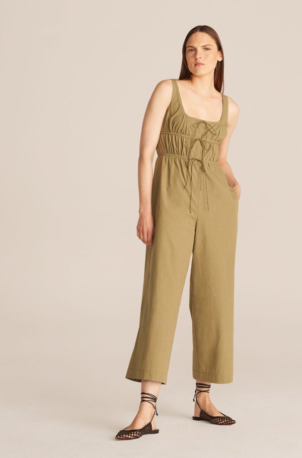 Full-Length Poplin Romper Supply