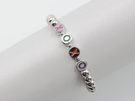 XOXO Word Bead Bracelet For Sale