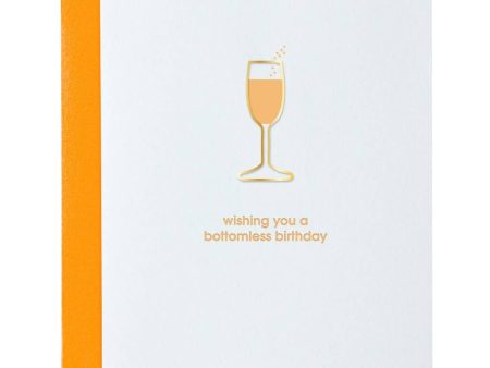 Wishing You a Bottomless Birthday Paper Clip  Card Online Hot Sale