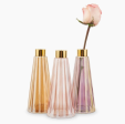 Tapered Colored Glass Bud Vases For Sale