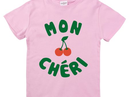 Mon Cheri French Cherry Organic Kids T-Shirt Discount